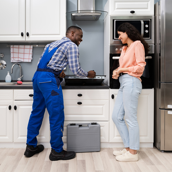 what kind of warranty do you offer on your cooktop repair services in Randolph